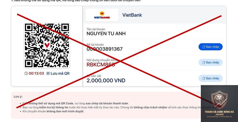 cách chuyển tiền vào tài khoản cá cược bóng đá - Image 2
